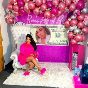 ❌SOLD❌Custom Fuscia Pink Dress